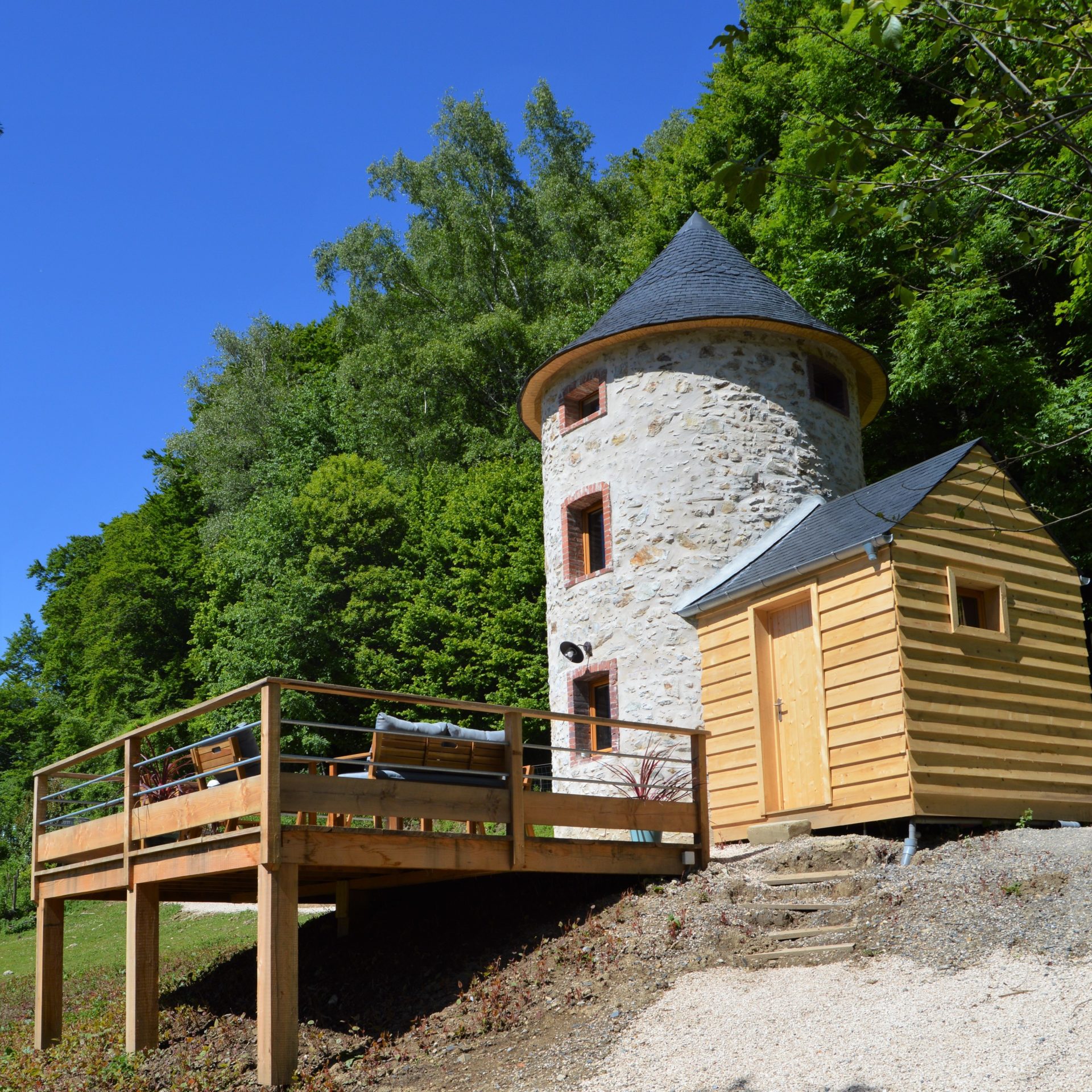 Le perchoir des pyrénées · Gerde à Gerde — vue intérieure